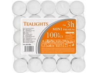 Teamécses 100 darab fehér 3 órás