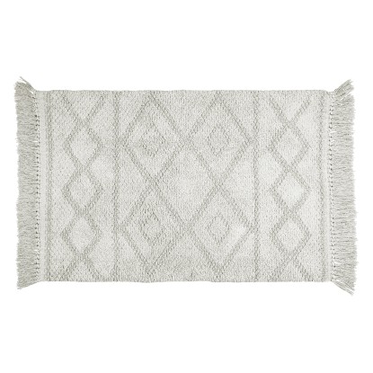 Wenko Urla fürdőszobai szőnyeg 60 cm x 90 cm szürke