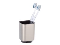 Wenko Auron fogmosópohár ezüst műanyag 7 cm x 10 cm x 7 cm