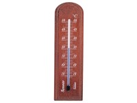 Hőmérő beltéri fa 40 mm x 150 mm dió