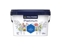 Poli - Farbe Platinum beltéri falfesték diszperziós Szarkaláb matt 2,5 l