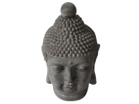 Boltze dekoráció Buddha fej 50 cm szürke
