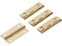 Díszdoboz zsanér 30 mm x 17 mm sárgaréz bevonatú 4 db Díszdoboz zsanér 30 mm x 17 mm sárgaréz bevonatú 4 db