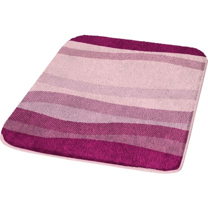 Kleine Wolke fürdőszobai szőnyeg Miami 65 cm x 115 cm bogyósgyümölcsszínű