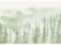 Komar Blurry Woods vliestapéta 350 cm x 250 cm