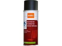 OBI lakkspray színes matt magas selyemfényűényű koromfekete 400 ml