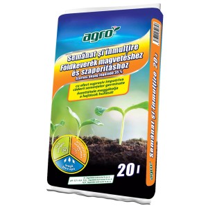 Zacskó vetőmag komposzt Agro, Semănat şi înmulţire, 20l nyomtatással.