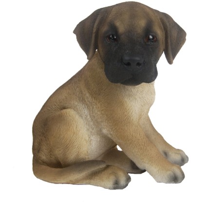 Dekorfigura német dog kölyökkutya 17 cm