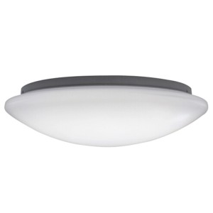 Fehér LED mennyezeti lámpa Putz, Ø 27 cm, beltéri használatra. Időtlen design a kellemes fényért.