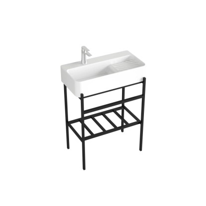 DELTA kerámiamosdó álló konzollal 60 cm