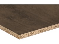 Konyhai hátfal 64 cm x 1,5 cm kétoldalú Steel/Oxid max. hossz 4,1 m méteráru