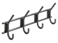 Hettich ruhafogas, antracit, 4 akasztóval
