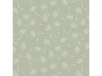 Rex Deco viaszosvászon terítő zöld virág 140 cm széles méteráru