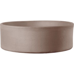 Grafit színű Deroma Modul'o alátét, Ø 23,9 cm, terrakotta, fagyálló.