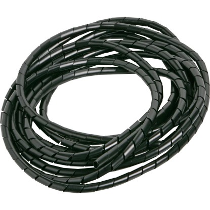 OBI kábelösszefogó spirál 8 mm fekete 5 m