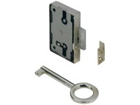Hettich hornyolt tollas kulcsos felcsavarozható zár 60 x 48 x 8,7 mm acél Hettich hornyolt tollas kulcsos felcsavarozható zár 60 x 48 x 8,7 mm acél