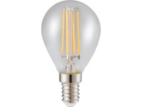 LUX LED fényforrás átlátszó körte forma 2 db 4,2W E14 LUX LED fényforrás átlátszó körte forma 2 db 4,2W E14