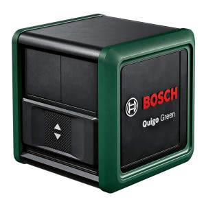Bosch Quigo Green önbeálló vonallézer, a pontos beállításhoz.