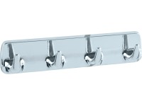 Wenko fogas 19 cm x 4,5 cm x 2,5 cm 4 akasztóval krómozott