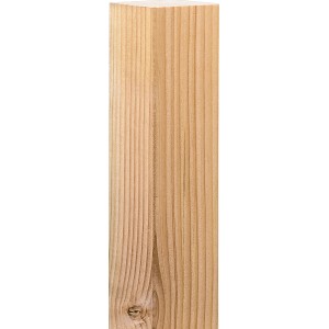 Gyalult vörösfenyő gerenda, 90x90x3000 mm, beltéri és kültéri szerkezetekhez.