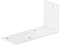 Konstrukciós szeglet fehér porszórt 80 mm x 40 mm x 30 mm Konstrukciós szeglet fehér porszórt 80 mm x 40 mm x 30 mm