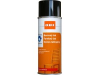 OBI lakkspray színes magas selyemfényűényű sötét fekete 400 ml
