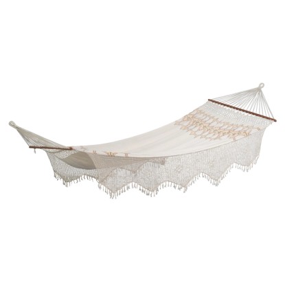 Amazonas függőágy Palacio rúddal 230 cm x 160 cm Boho