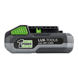 LUX 20 V Li-Ion akkumulátor 1 PowerSystem 2 Ah elektromos szerszámokhoz.
