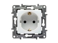 Niloé 2p+f aljzat körmös csavaros bekötés gyermekvédelem nélkül fehér