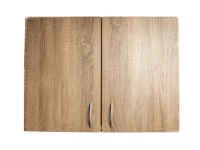 Felsőszekrény fehér korpusz sötét tölgy fronttal 80 cm x 30 cm Felsőszekrény fehér korpusz sötét tölgy fronttal 80 cm x 30 cm