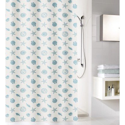 BWO Millie zuhanyfüggöny kék 180 cm x 200 cm