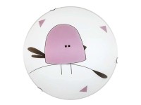 Rábalux Fowly beltéri gyereklámpa fehér E27 2x60W IP20