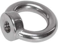 Gyűrűs anya rozsdamentes acél M6