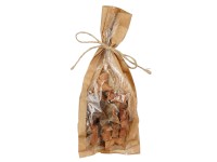 Mica Decorations csillagok kókuszdió kézműves dekor 30 gramm természetes barna