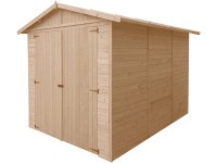 Timbela M105 fa garázs ablakkal padló nélkül Timbela M105 fa garázs ablakkal padló nélkül