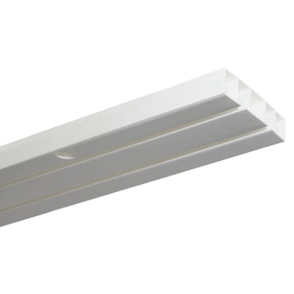 Gardinia függönysín 2 pályás Slim Line fehér 300 cm