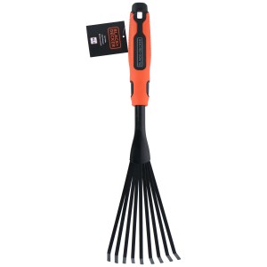 Black+Decker lombseprű narancssárga nyéllel.