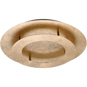 Paul Neuhaus Nevis arany LED mennyezeti lámpa, Ø 40 cm, stílusos világításhoz.