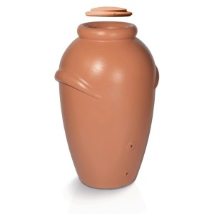 Terracotta Waterform Aquacan 360 l esővízgyűjtő levehető fedéllel.