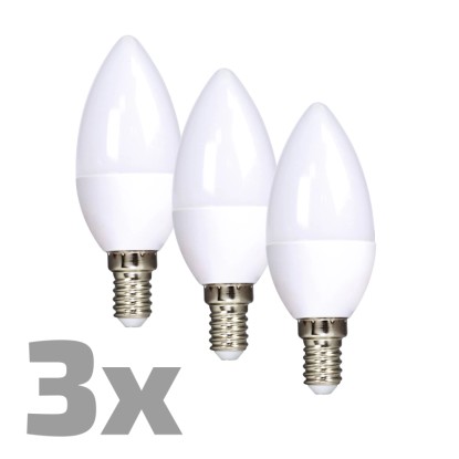 Euro-Lux LED izzó E14 4,8 W 470 lm 3000 K 3 db