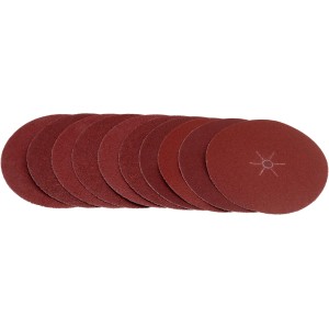 LUX csiszolókorong készlet, 125 mm, fúrógépekhez, durva szemcsézetű (K50/K80) fa- és fémmegmunkáláshoz.