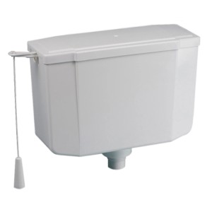 Fehér t.b.t. WC tartály húzózsinórral.