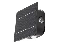 Rábalux Emmen kültéri szolár lámpa fekete LED 0,5 W 60 lm IP 54 Rábalux Emmen kültéri szolár lámpa fekete LED 0,5 W 60 lm IP 54