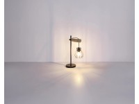 Globo Mina asztali lámpa fém fekete