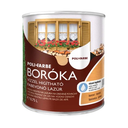 Boróka vastaglazúr vizesbázisú borovi 0,75 l