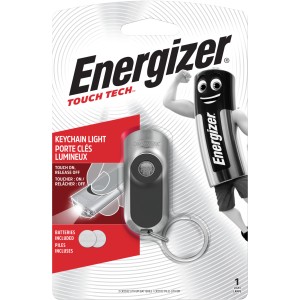 Energizer speciális LED kulcstartó lámpa elemekkel. Kompakt zseblámpa kulcstartóhoz.