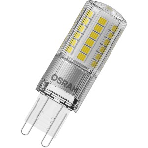 Osram G9 LED izzó, 4,8W, meleg fehér, beltéri használatra.