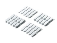 Ajtóütköző 8 mm x 20 mm fehér Ajtóütköző 8 mm x 20 mm fehér