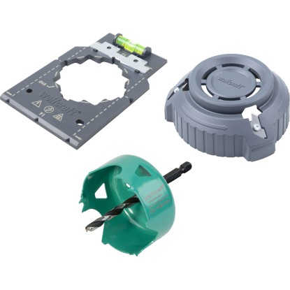 Wolfcraft üreges fali doboz szerelőkészlet gipszkartonhoz 3 részes