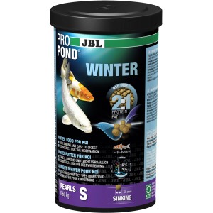 JBL ProPond Winter S Koi eleség, 600g-os doboz. Téli eledel kis Koi pontyoknak.